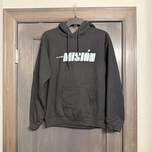 Wisin y Yandel La‎ Ultima Mision Tour Hoodie Black Small Reggaeton Concert Merch